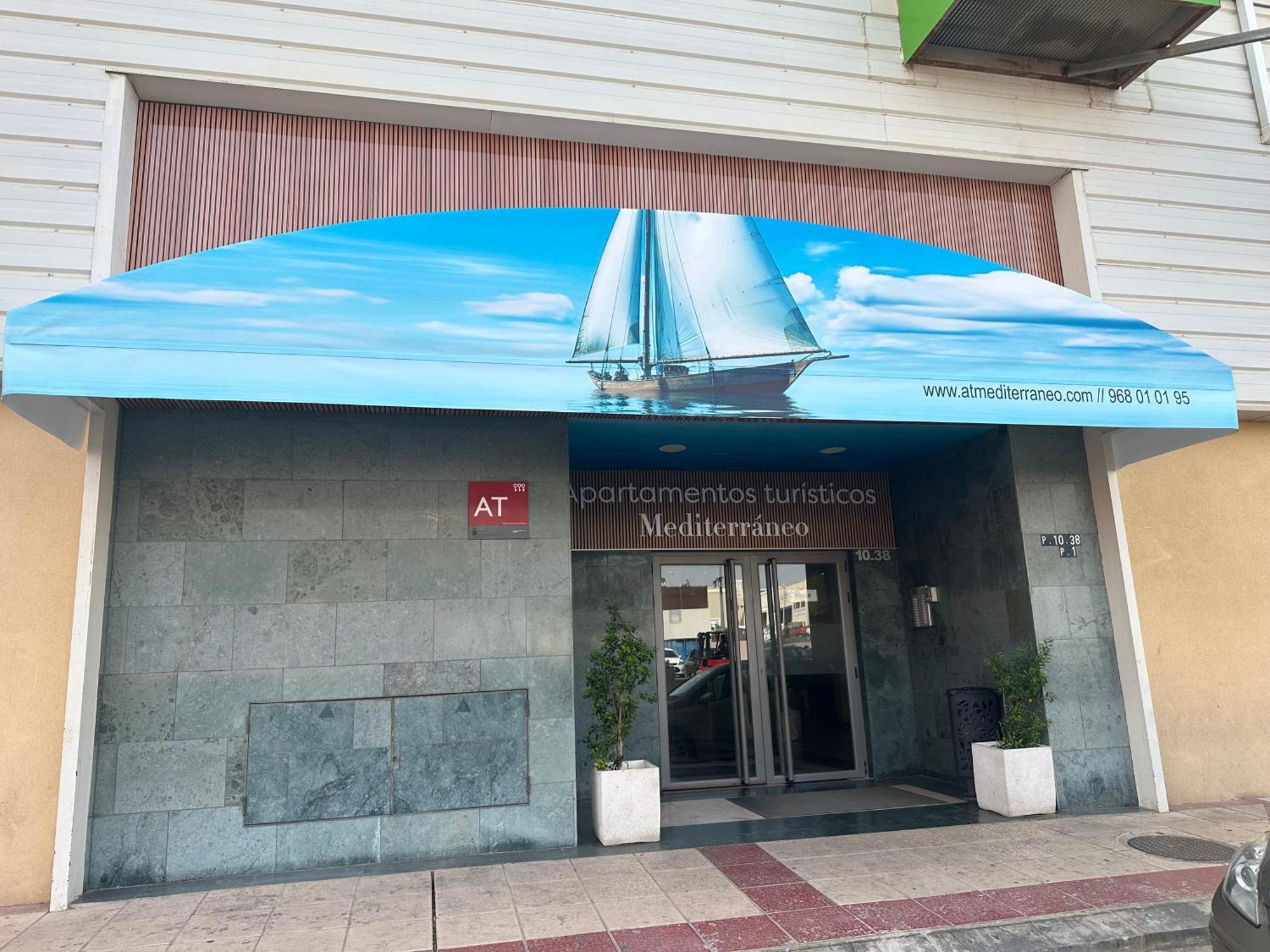 Apartamentos Turisticos Mediterraneo Cartagena Bagian luar foto